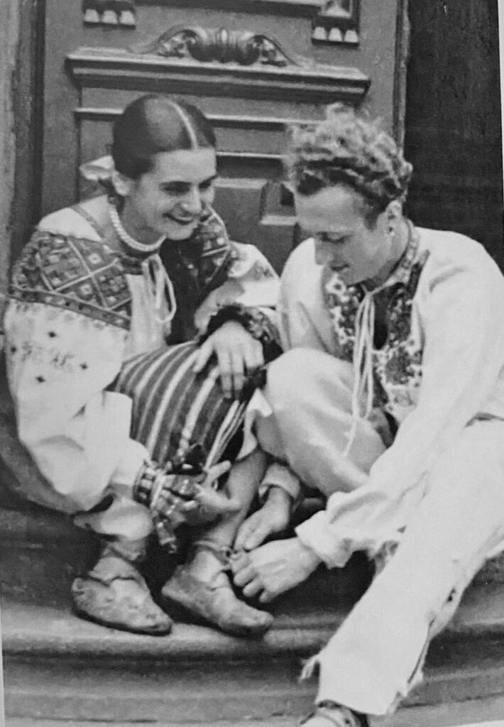 Ľuba Pavlovičová Baková a Arnold Nemčok